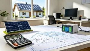 Home Solar + Storage System Sizing How Many Panels and How Much Battery Do You Actually Need