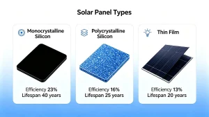 Types of Solar Panels