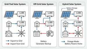 Types of Solar Systems